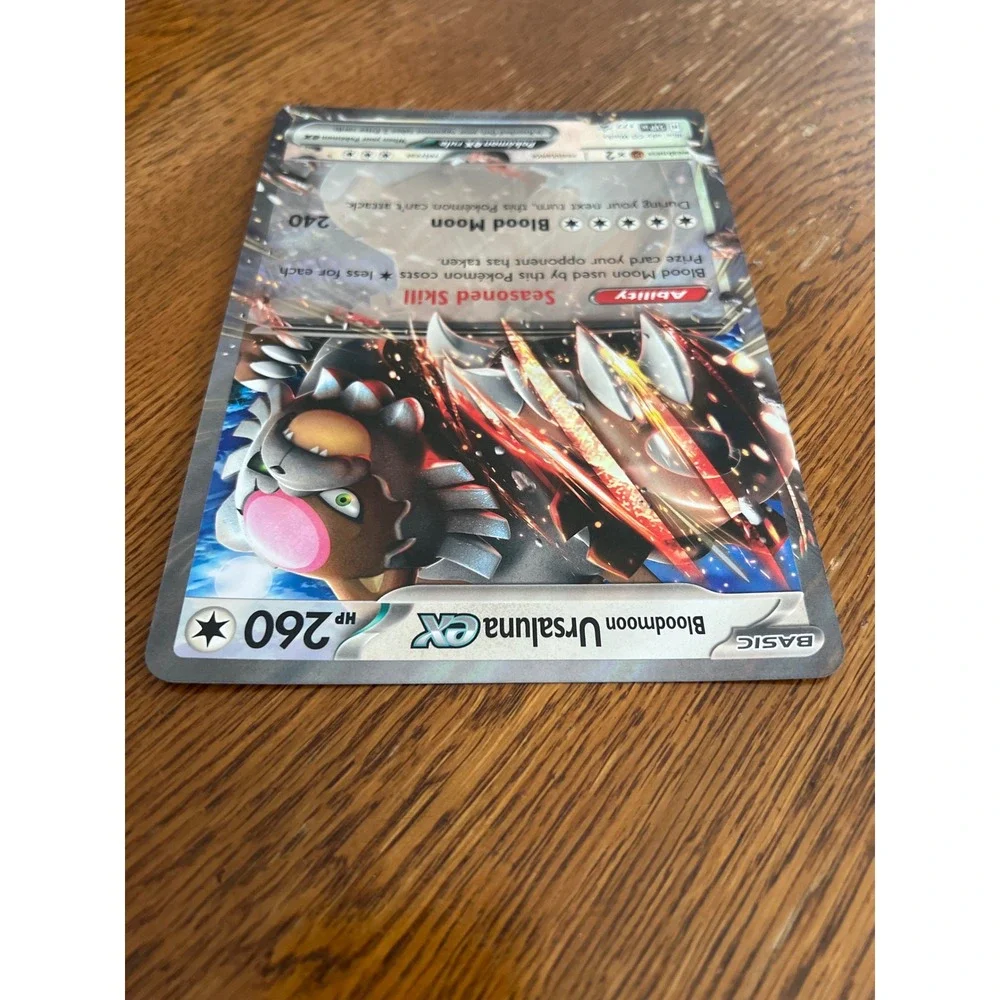 Pokemon Bloodmoon Ursaluna ex SVP EN 177 Black Star Promo Full Art Holo Rare